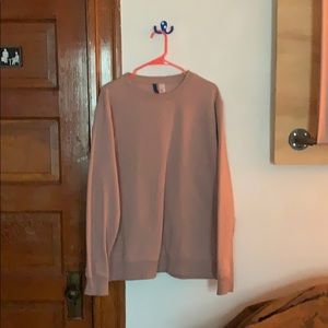 XL H&M pink men’s crewneck